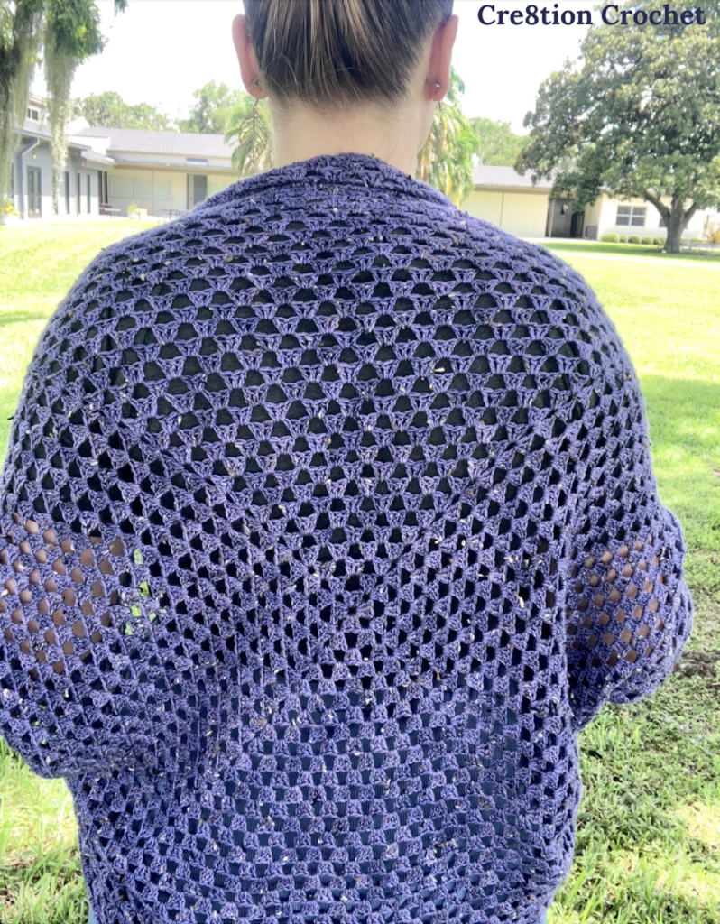 The Movie Night Cocoon Cardi - Crochet Pattern Review